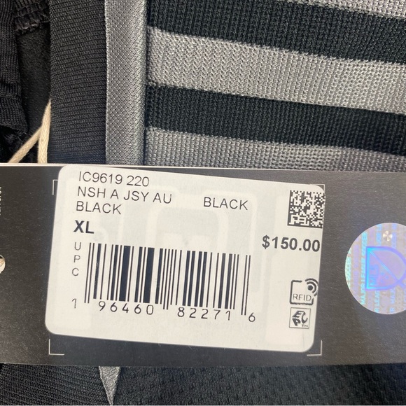 Adidas MLS Nashville Johnny Cash Authentic Black Jersey IC9619 Men’s Sz - Picture 7 of 9